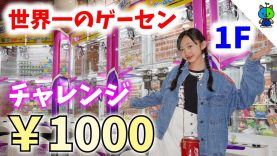 【絶好調】クレーンゲーム世界一のお店で1000円チャレンジ【ももかチャンネル】