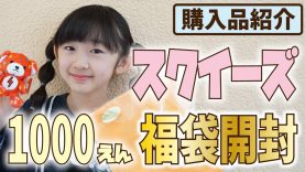 【購入品紹介】スクイーズの1000円福袋　中身公開【ももかチャンネル】