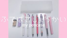【中学2年生】新しい筆箱紹介-my pen case-