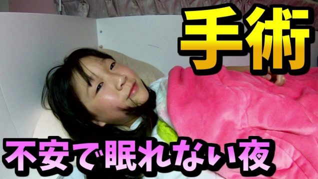 【緊急手術】しほ、りみ、2人で泣いた不安で眠れない夜…そして入院【しほりみチャンネル】