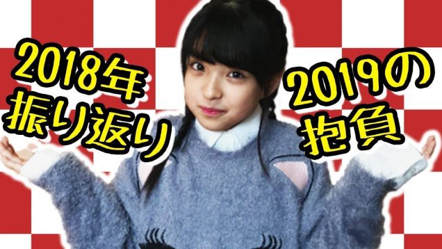 2018年の振り返り&2019年の抱負を語ります❗