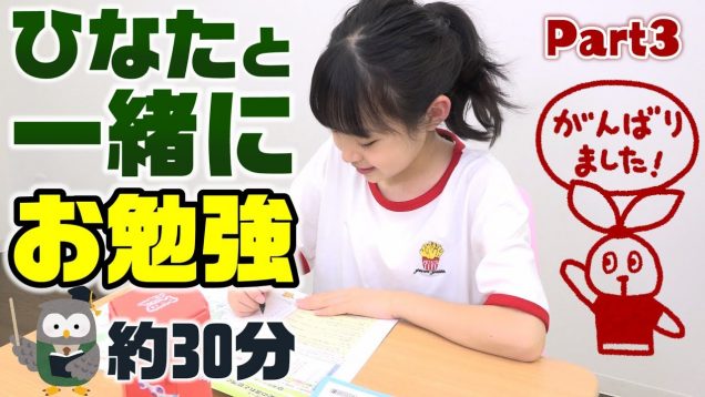 【約30分】ひなたと一緒にお勉強！【作業用】