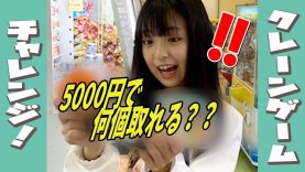 【クレーンゲーム】今回は5000円企画！！【モーリーファンタジー】