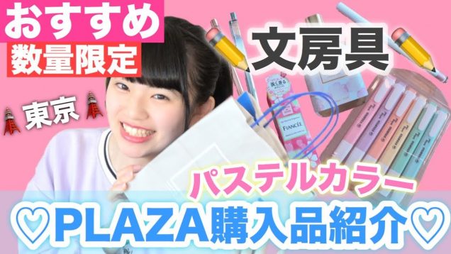 PLAZAでの購入品文房具が可愛すぎた！！