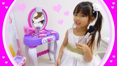 りここプリンセスPrincess★可愛くしてね！！★ Kids Make Up Toys☆にゃーにゃちゃんねるnya-nya channel