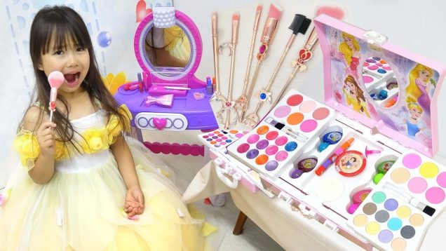 鏡に謎のドクロ？りここ姫 可愛く変身してねPrincess make up☆にゃーにゃちゃんねるnya-nya channel