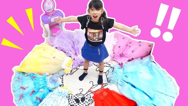 りここ姫どのドレスにしますか？♥RIKOKO princess Pretend Play/ Dress Up ★にゃーにゃちゃんねるnya-nya channel