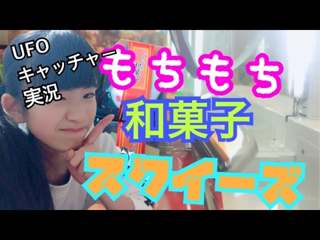 【UFOキャッチャー有り】もちもち和菓子スクイーズ