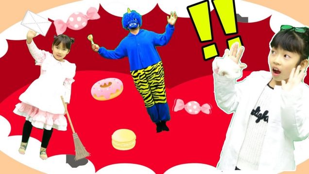 虫歯？？謎の小人★メイドvs青鬼/歯を掃除しよう★にゃーにゃちゃんねるnya-nya channel