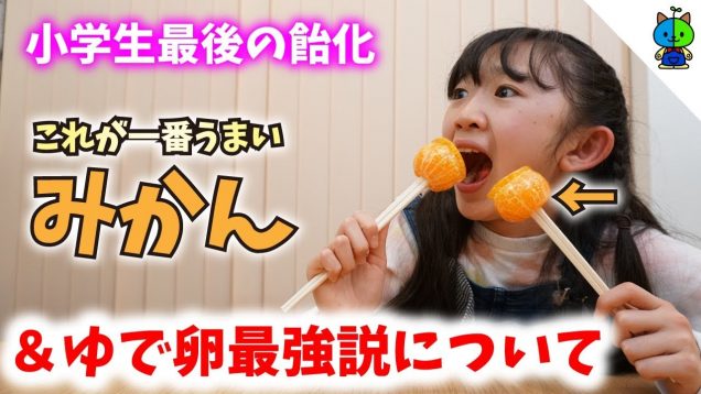 【飴化】みかん飴を作ったついでにゆで卵も飴にしたが結果が以外すぎた…【ももかチャンネル】