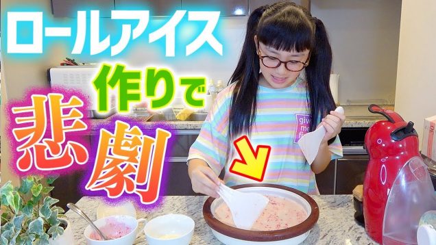 【ハピロール】みんな大好き！家でロールアイスを作ってみたら悲劇、、、驚きの結果に！