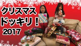 【本場アメリカ☆クリスマス】ドッキリ☆プレゼントがなくなった？！☆ Surprise Chrismas 2017