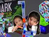 【海外おもちゃ】光るキネティックサンド＆ブラキッツで遊んだよ☆Playing with Dark Matter Glow Maker Kit & Brackitz