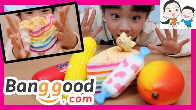 【海外通販バングッド】やわらかすぎてやっべっぞ★ ベイビーチャンネル banggood squishy