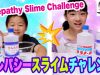 【母ポンコツ】姉弟テレパシースライムチャレンジ✨Twin Telepathy Slime Challenge【ベイビーチャンネル 】