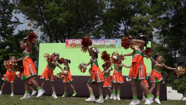 2019.05.05 キッズチアダンスサークル Candy Girls(キャンディーパイン)@碧南市明石公園イベント