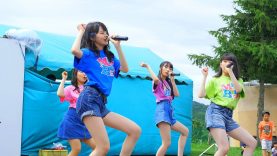 【4K】ミルキーベリー（ミルベリ）「恋は、はるかぜ」 ユニリゾート夏祭り2018 (18 07 22)