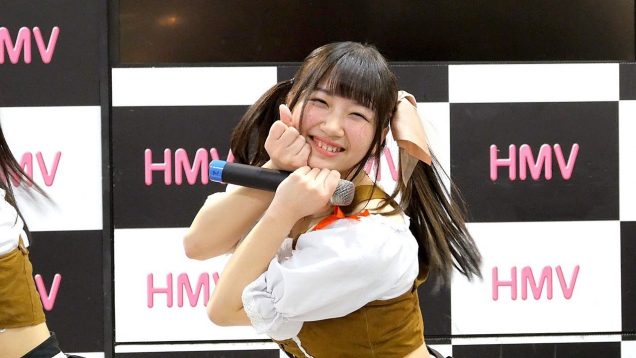 【4K】2代目HAPPY少女♪(ハピ女) 「がんばりましたで賞」HMV札幌ｽﾃﾗﾌﾟﾚｲｽ (18 03 16)