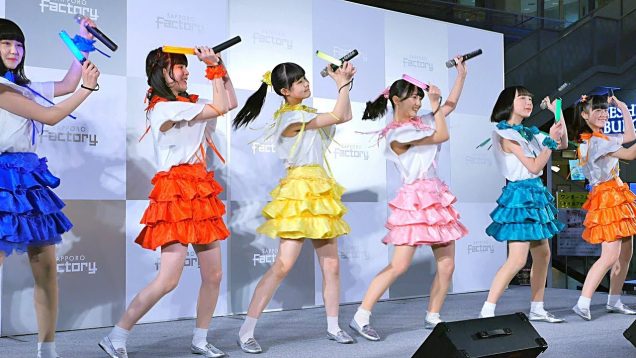 【4K】SNOW CRYSTAL(スノクリ)「カラフルライトパレード」ｻｯﾎﾟﾛﾌｧｸﾄﾘｰ ｽﾉｰｸﾘｽﾀﾙ (19 01 07)