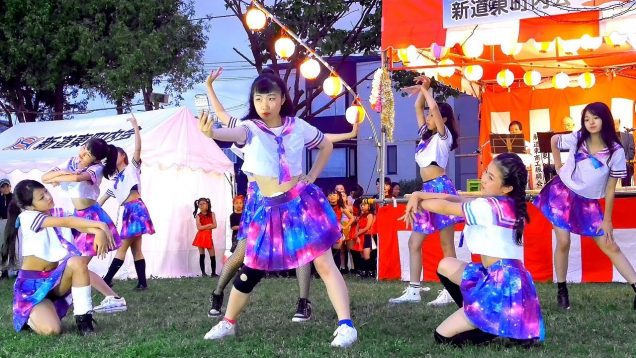 【4K】ZeroKidsダンススクール 新道東夏祭り (ZeroFIRST) (18 08 04)