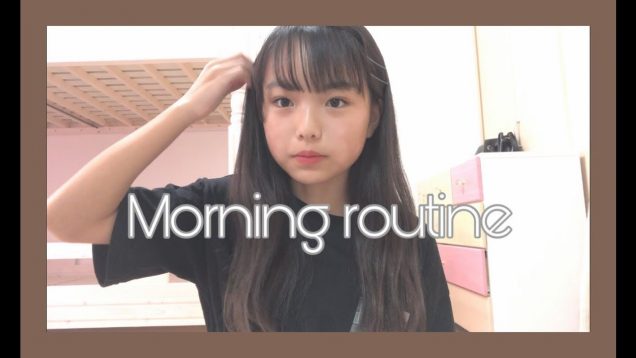 【GRWM】Anの朝のお出かけ準備 〜モーニングルーティン〜