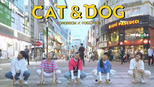「K-Pop in Public」 TXT – Cat & Dog Dance Cover / 투모로우바이투게더 – 캣앤독 ?&? 안무 [THE J]