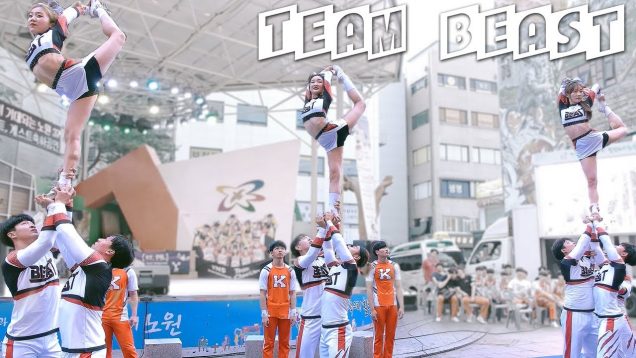 팀비스트 Team Beast | 스턴트 Stunt 치어리딩 @ 치어리터스 주최 치어리딩 콘서트 | Filmed by lEtudel