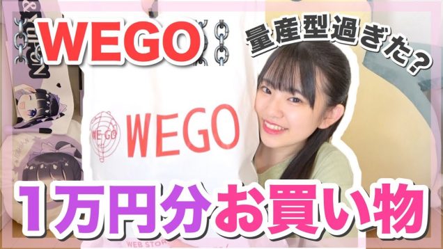 【WEGO】1万円分で大量に夏服を買ってきた！！