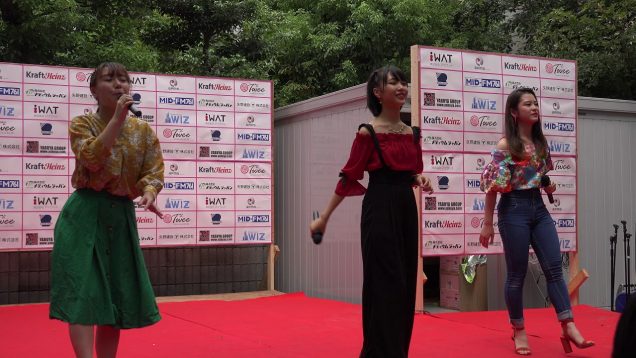 中杉天音、沢田澄那、西村愛菜 2018.08.25 avex Challenge Stage 新栄祭