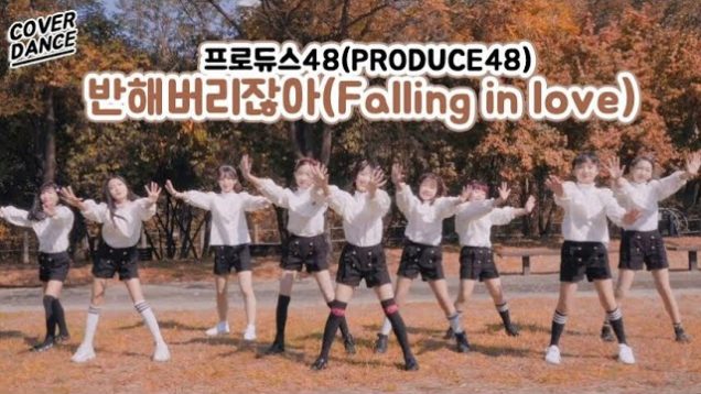 [커버댄스] 프로듀스48(PRODUCE48) – 반해버리잖아(Falling in love)愛に陥った 댄스커버 DANCE COVER with 마쉬멜로우 | 클레버TV
