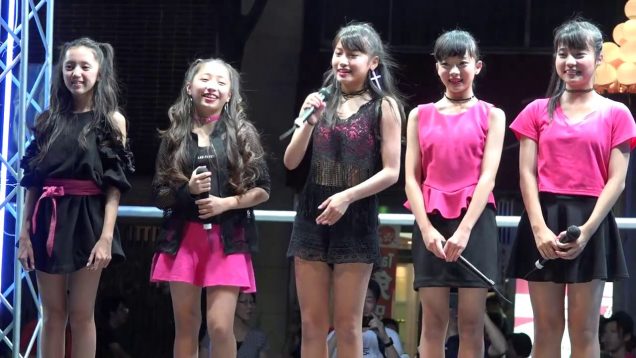 flapbeats  2017.08.19 広小路夏まつり 古田愛理,宇井優良梨