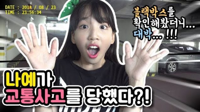 나예가 교통사고를 당했다…?! 블랙박스를 확인해봤더니…대박… 사고 후 인터뷰 공개! Car Accident Black Box | 클레버TV