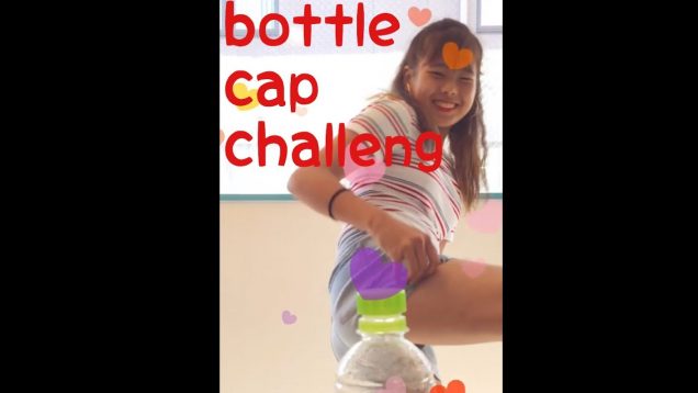 【YUNA】12歳ボトルキャップチャレンジ/ 12 year old girl BOTTLE CAP CHALLENGE