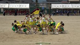 日田高校 響櫳祭 黄チア20190912