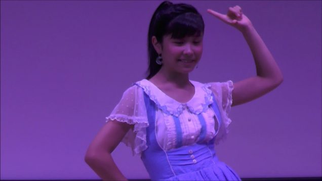 松田真凜（JC3）／有頂天LOVE・大器晩成（2017.10.7）＠渋谷アイドル劇場