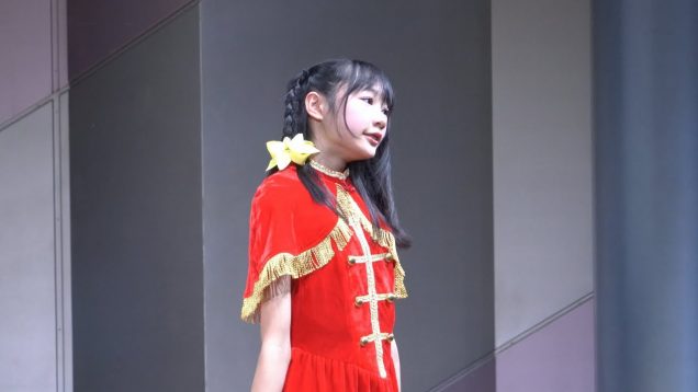 07 柏綾菜（Si☆4）『yellow yellow happy（ポケットビスケッツ）』2019.12.14　渋谷アイドル劇場　JSJCアイドルソロSP