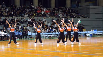 ORANGEPUR「オランジェピュール（アランマーレハンドボールチーム公認ダンスユニット） 」  富山ハンドボーラーズDAY2019  2019/11/23