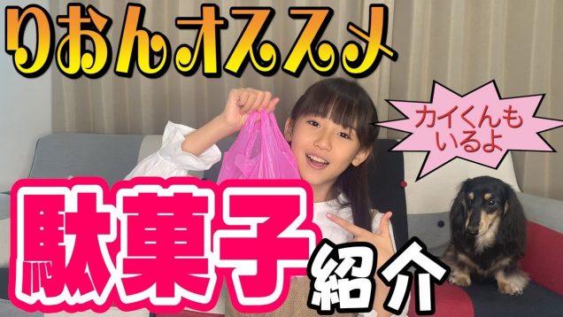 【大公開】りおんのオススメの駄菓子紹介します！