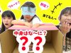 りここ珍ヒント続出！激ムズ？何をさわっているか分かるかな？箱の中身はな～んだ★にゃーにゃちゃんねるnya-nya channel