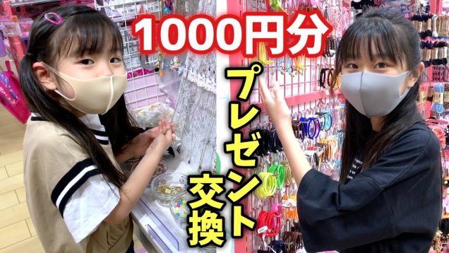 雑貨屋さんで1000円分!!!相手に喜んで貰えるプレゼントは選べたのか？！お買い物上手なのはどっち！【ハピバニチャンネル】