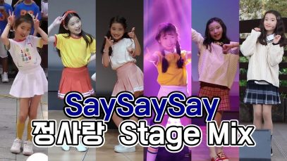 [090825] 사랑아 생일축하해!♡ – 비타민 SaySaySay 정사랑 교차편집 (Stage mix)