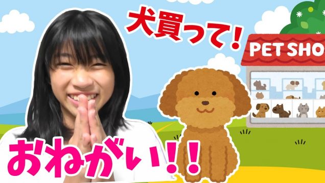 【寸劇】犬買って！犬が欲しいよーお手伝い大作戦！！★にゃーにゃちゃんねるnya-nya channel