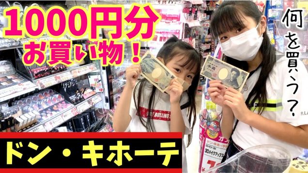 ドン・キホーテーで1000円分購入して紹介してみたら、しのがキレた・・・お姉ちゃんは少し静かにしてほしいらしいです・・・【ハピバニチャンネル】