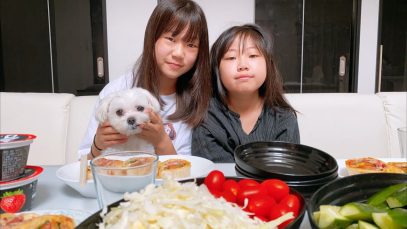 遅くなった朝ごはん！！