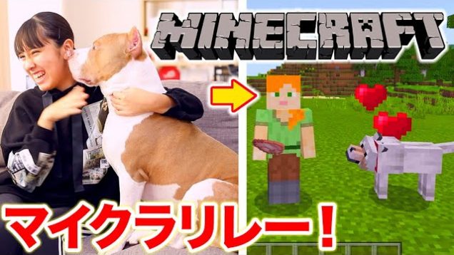 マイクラリレー！マイクラの世界に入っちゃった？！年越しマイクラ！【マインクラフト】