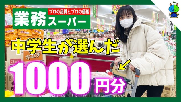 【業務スーパー】中学生が1000円持ってGS行ったらこんなに買えた！！🇯🇵🇵🇹🇷🇺🇨🇳【ももかチャンネル】