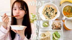 中学生モデルの1日の食事公開します～What I eat in a day【林芽亜里】