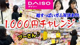 【ダイソー】何買った？？妹りみがDAISOで1000円チャレンジ！大好きなプーさんグッズ多め♪最後は超すっぱいガム対決も！！！【しほりみチャンネル】
