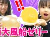 巨大！風船ゼリーを作ってみた【にゃーにゃクッキング】風船プリン★にゃーにゃちゃんねるnya-nya channel