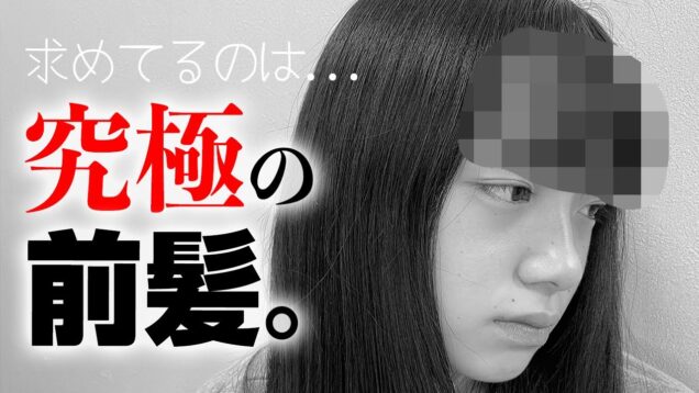 究極の前髪を求めて…中1にして前髪ウィッグ評論家自称のひまひまが着けた高級品・・・。